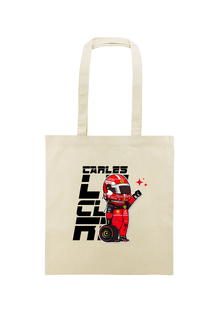 Charles Leclerc Edition – Tote Bag Minimalista F1 Paddock